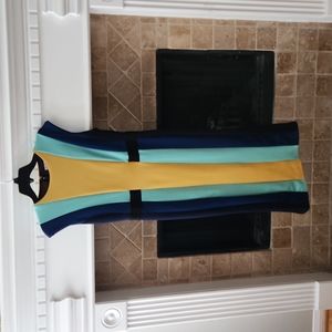 New York & Company Stripped Dress